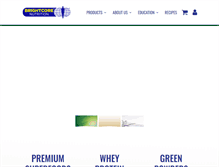 Tablet Screenshot of brightcorenutrition.com